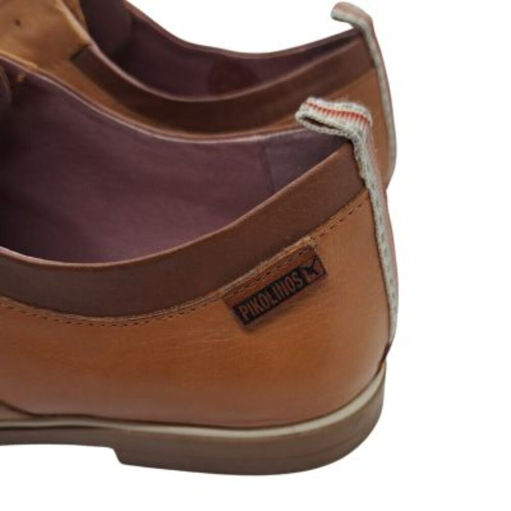 Pikolinos Leather Pyrgos Laceless Oxford Slip On Shoes - Picture 5 of 12